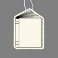 Paper Air Freshener Tag - Book (Standing, Fanned)